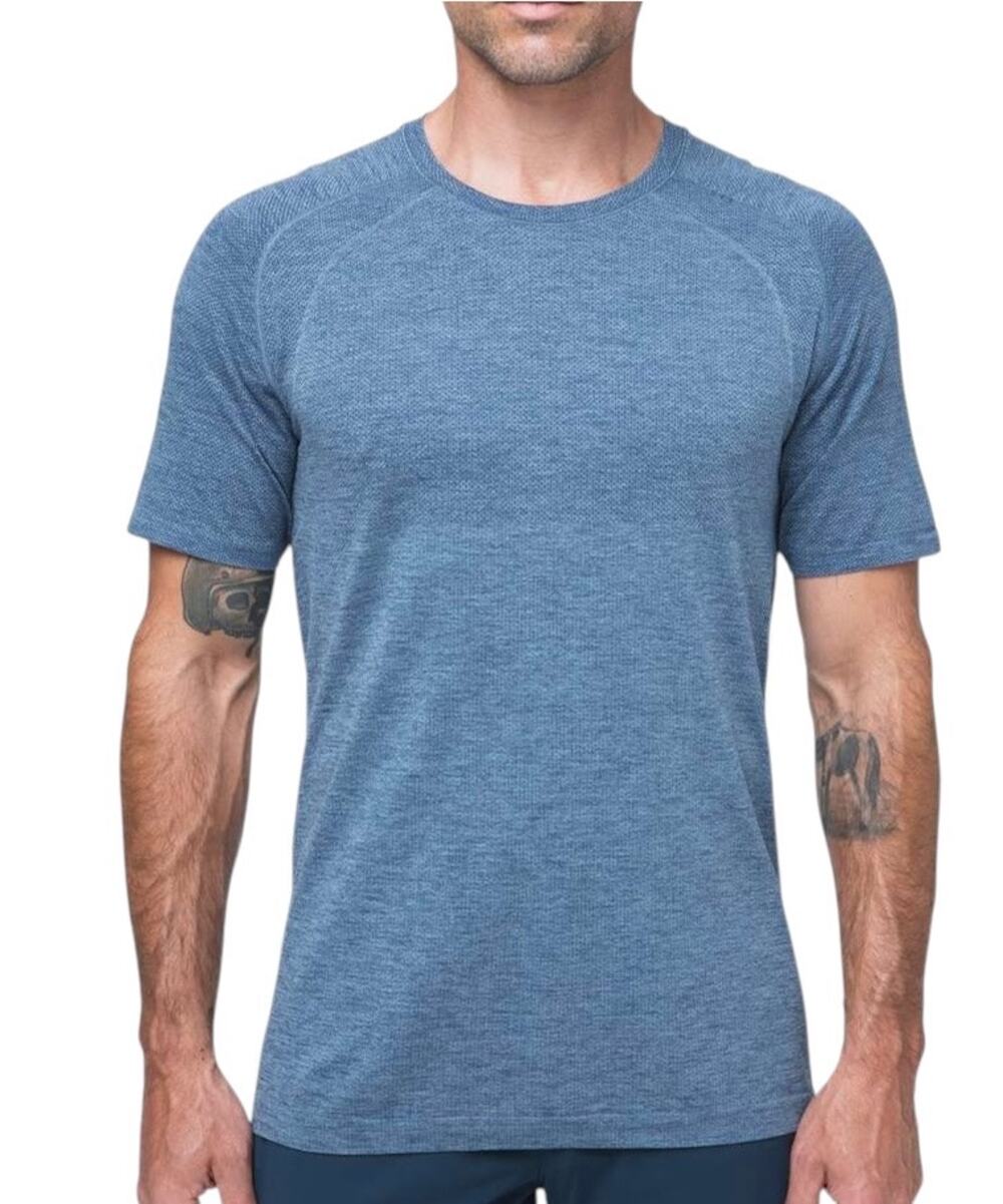 Lululemon Men's Blue Metal Vent Tech Short Sleeve Shirt 2.0 Size XS